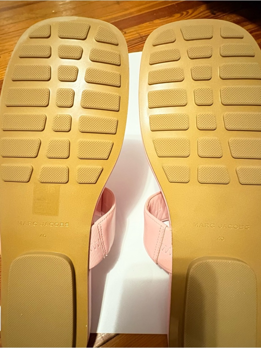 Mark Jacobs Pink Strap Sandals - Picture 4 of 6